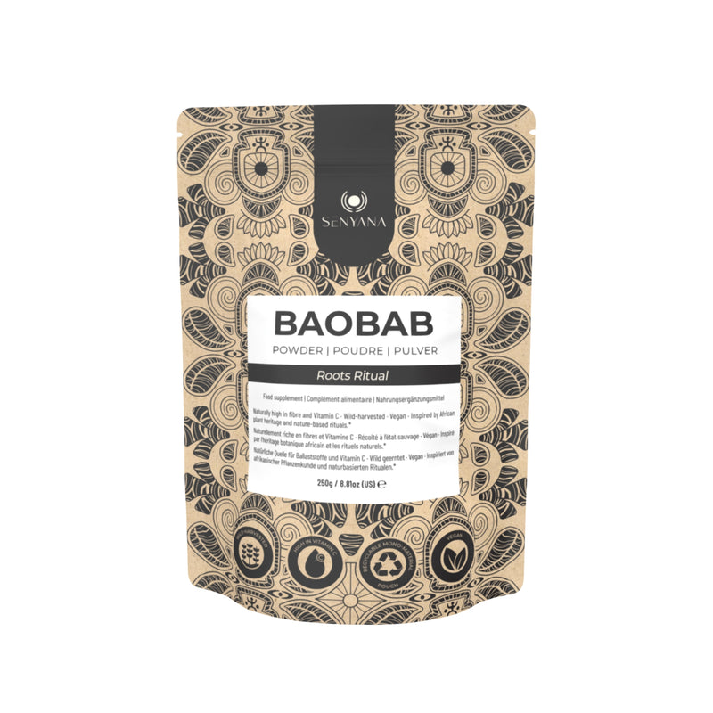 Senyana Baobab Powder – natural vegan superfood rich in vitamin C and fiber
